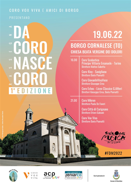 1^edizione Rassegna Corale "Da Coro nasce Coro"