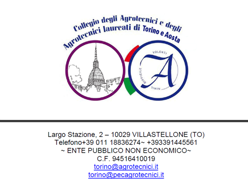 Convocazione Assemblea Elettorale del Collegio degli Agrotecnici e degli Agrotecnici laureati di Torino e Aosta