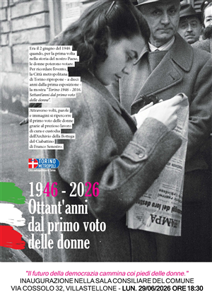 Ottant'anni dal primo voto delle donne 1946-2026